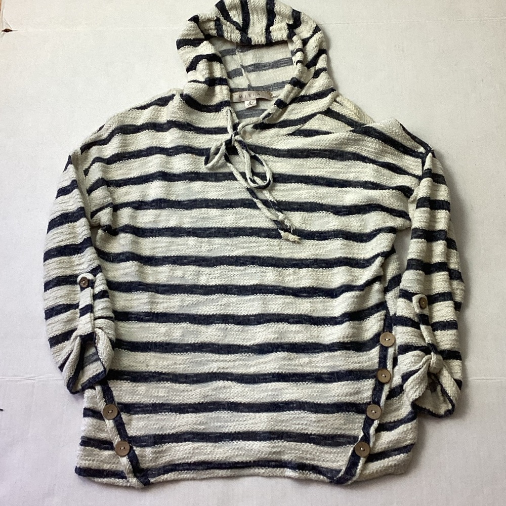 Misia Nautical Lightweight Hoodie Size M